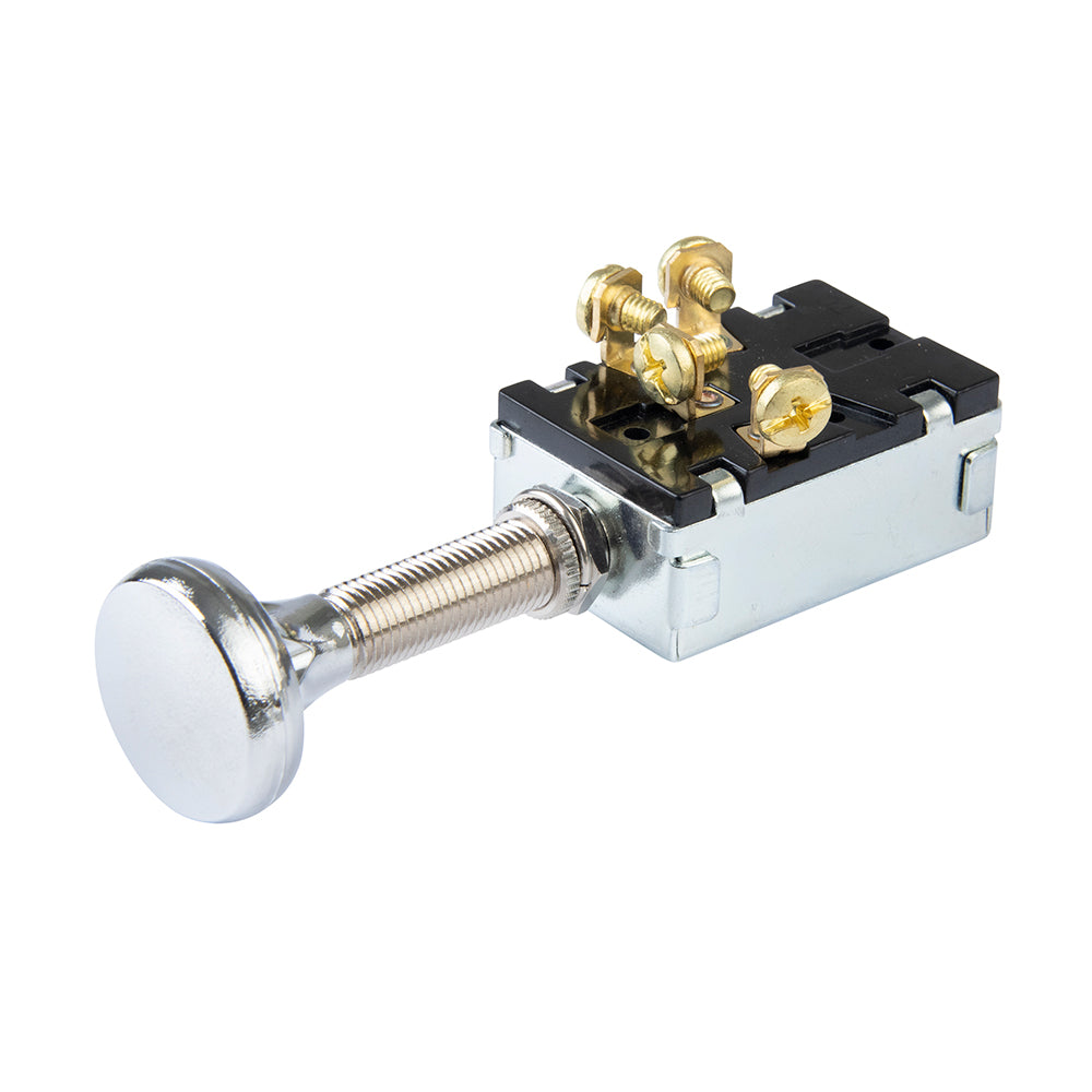 BEP Marine, BEP 3-Position SPDT Push-Pull Switch - OFF/ON1 & 2/ON1 & 3