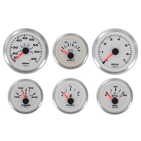 Sierra, 6 Gauge Set White Premier Pro