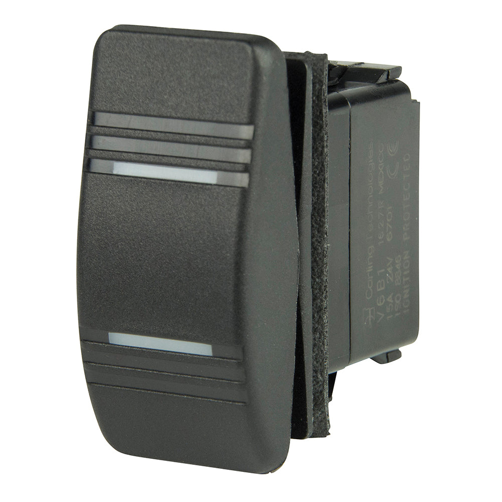 BEP Marine, BEP SPDT Contura Switch - 2-Amber LEDs - ON/OFF/ON