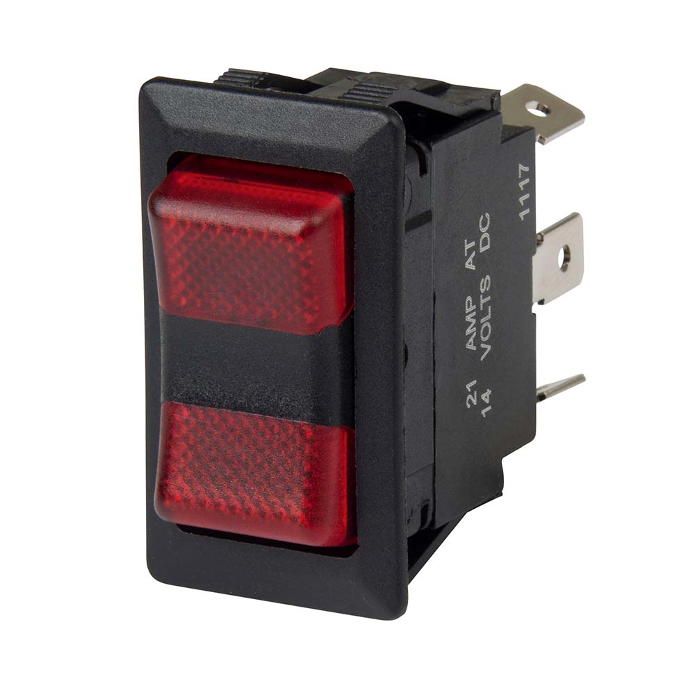 BEP Marine, BEP SPDT Rocker Switch - 2-LEDs - 12V/24V - ON/OFF/ON