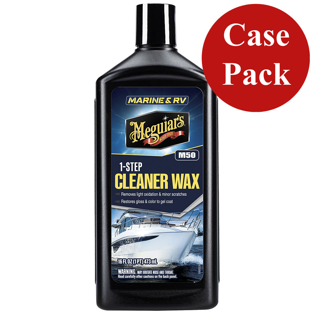 Meguiar's, Meguiar's Boat/RV Cleaner Wax - 16 oz - *Case of 6*