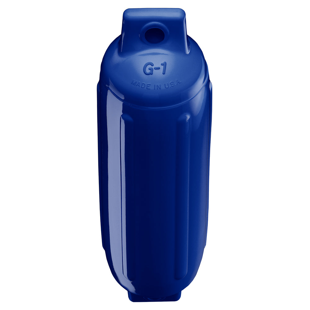 Polyform U.S., Polyform G-1 Twin Eye Fender 3.5" x 12.8" - Cobalt Blue