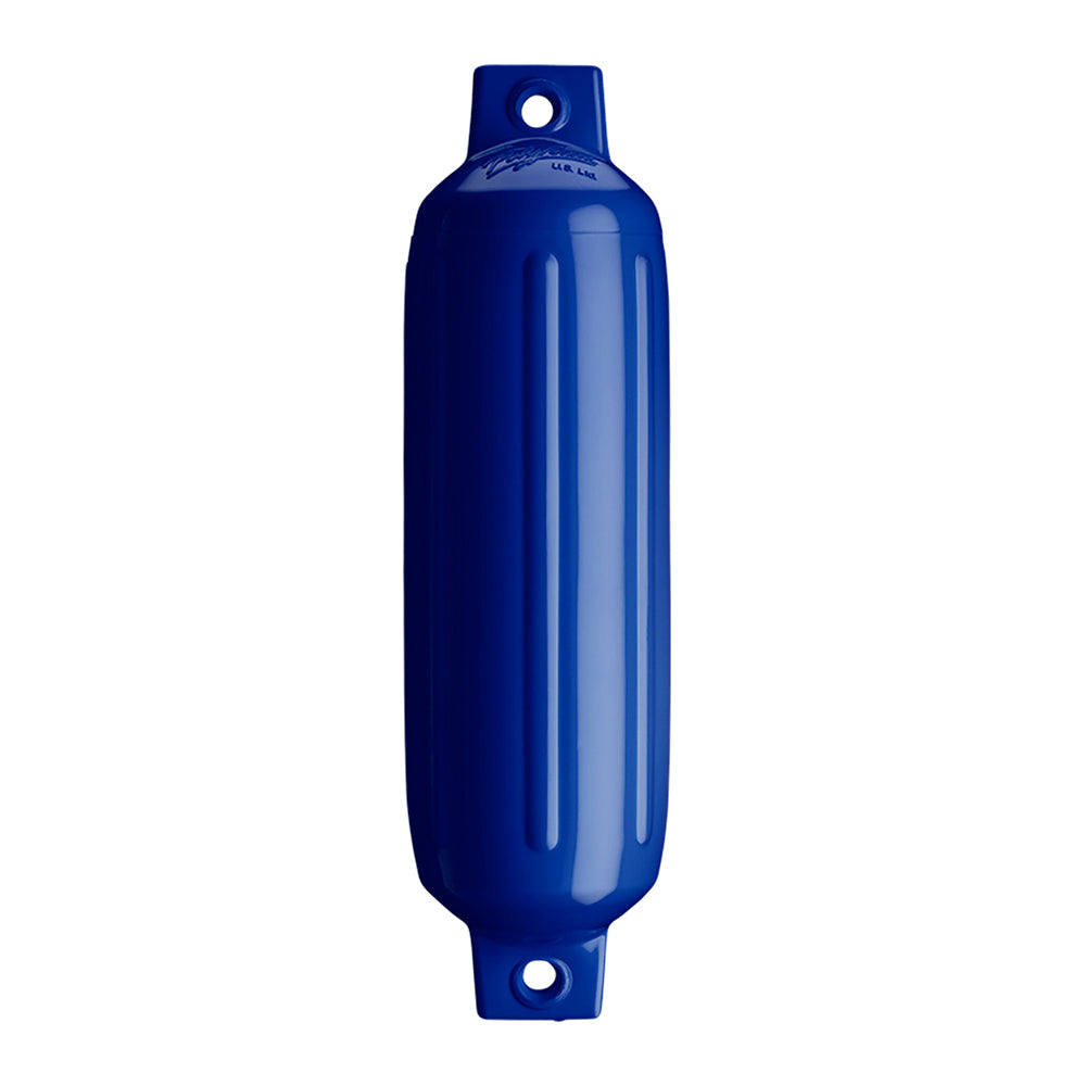 Polyform U.S., Polyform G-1 Twin Eye Fender 3.5" x 12.8" - Cobalt Blue