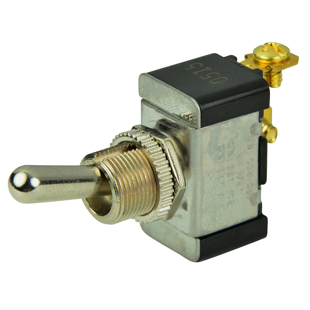 BEP Marine, BEP SPST Chrome Plated Toggle Switch -OFF/(ON)