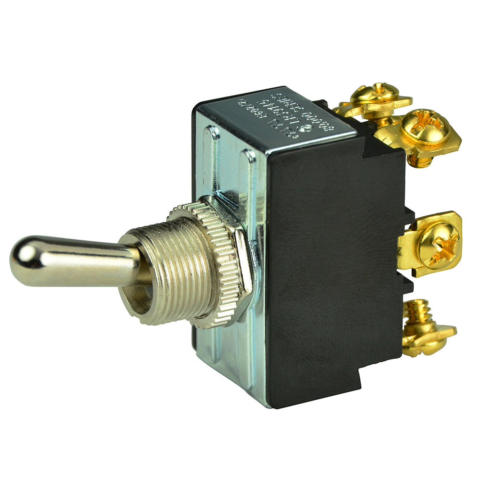 BEP Marine, BEP DPDT Chrome Plated Toggle Switch - ON/OFF/ON