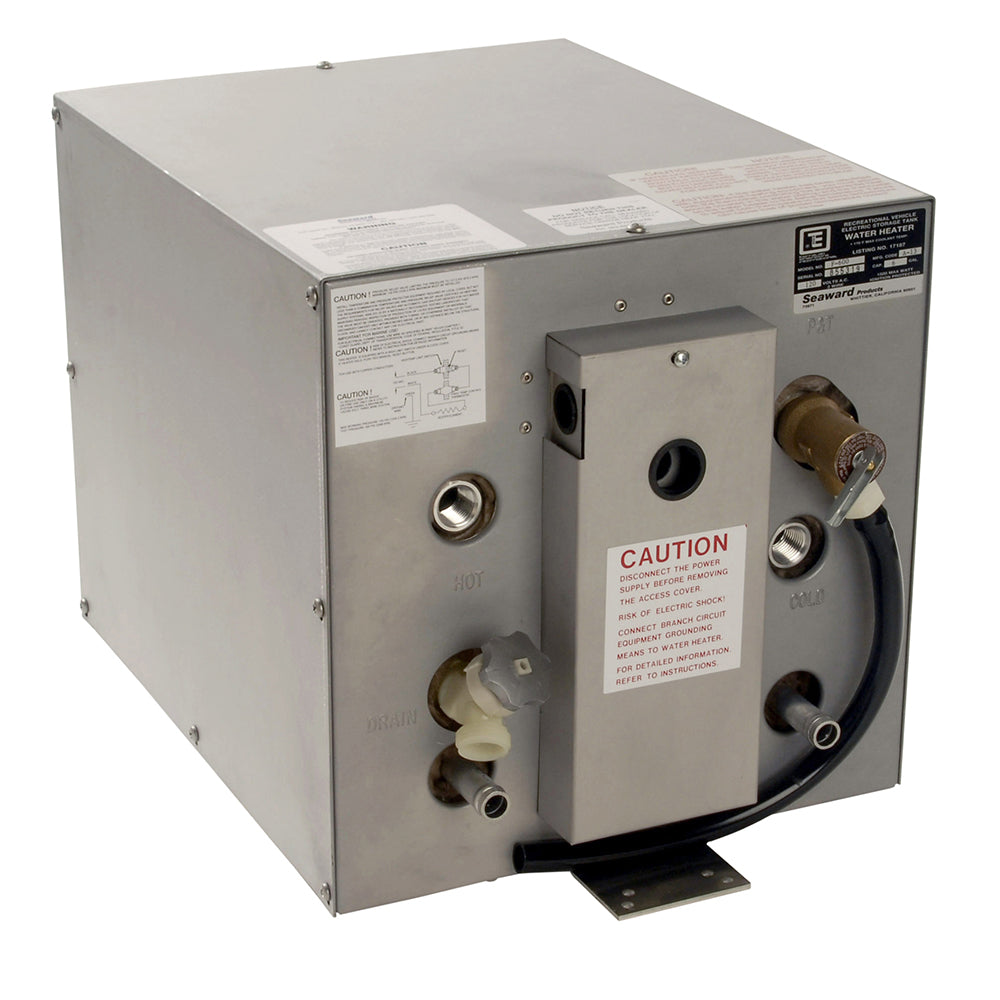 Whale Marine, Whale Seaward 6 Gallon Hot Water Heater w/Front Heat Exchange - Galvanized Steel - 240V - 1500W