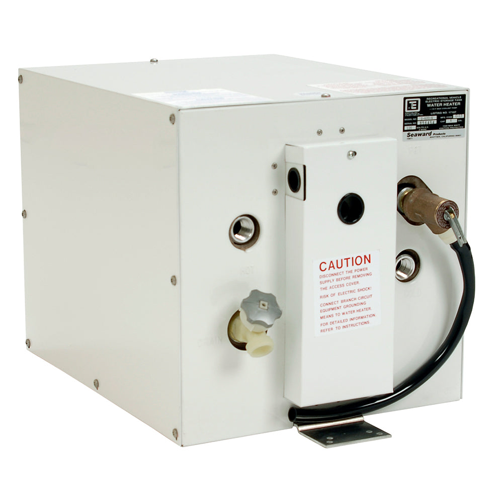 Whale Marine, Whale Seaward 3 Gallon Hot Water Heater - White Epoxy - 120V - 1500W