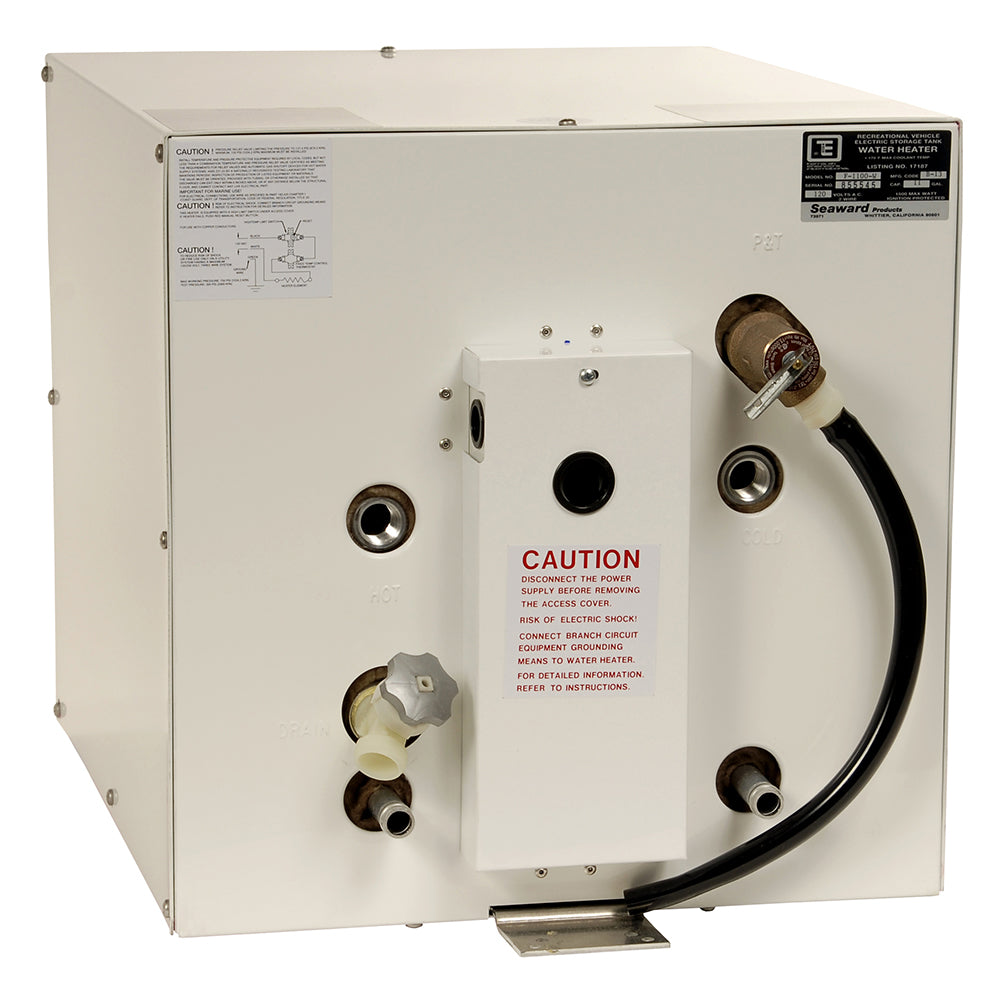 Whale Marine, Whale Seaward 11 Gallon Hot Water Heater w/Front Heat Exchanger - White Epoxy - 240V - 1500W