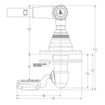 TACO Marine, TACO Grand Slam 400 Outrigger Top Mount - Pair