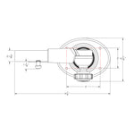 TACO Marine, TACO Grand Slam 400 Outrigger Top Mount - Pair