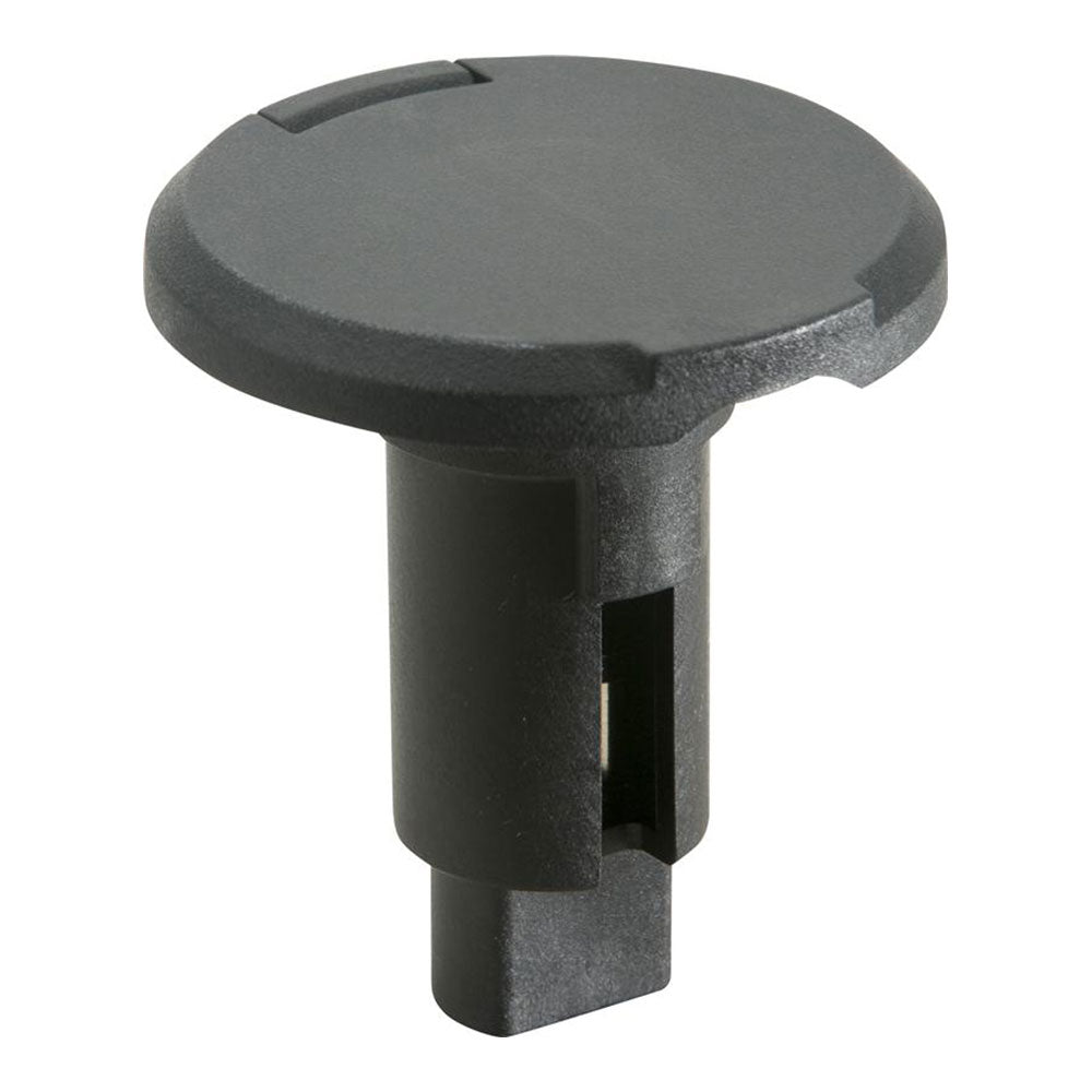 Attwood Marine, Attwood LightArmor Plug-In Base - 2 Pin - Black - Round