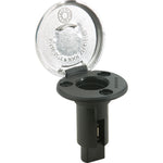 Attwood Marine, Attwood LightArmor Plug-In Base - 3 Pin - Stainless Steel - Round
