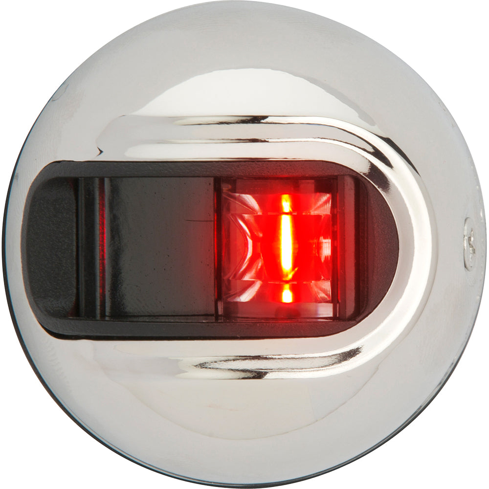 Attwood Marine, Attwood LightArmor Vertical Surface Mount Navigation Light - Port (red) - Stainless Steel - 2NM