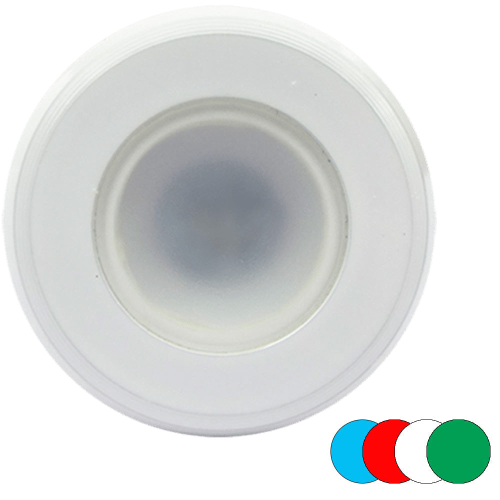 Shadow-Caster LED Lighting, Shadow-Caster Full Color Dimmable Shadow Net Enabled White Powder Coat Finish Down Light