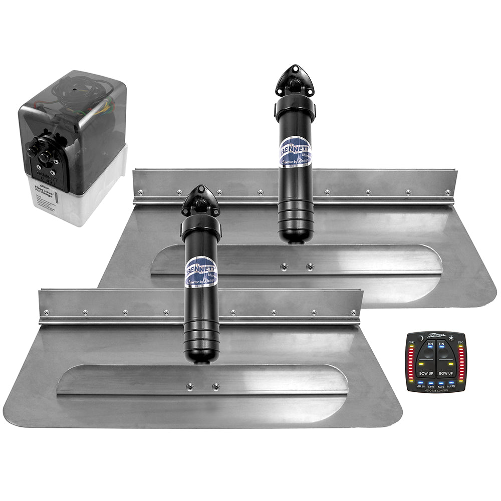 Bennett Marine, Bennett 2412ATP 24 x 12 Hydraulic Trim Tabs w/ATP