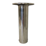 Tigress Economy Stainless Steel Gunnel Mount Rod Holder- 0°