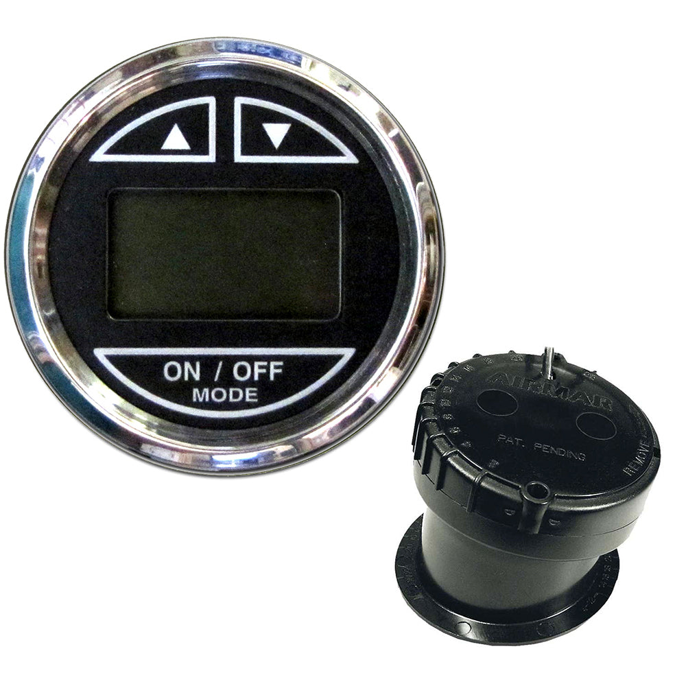 Faria Beede Instruments, Faria Chesapeake Black 2" Depth Sounder w/In-Hull Transducer