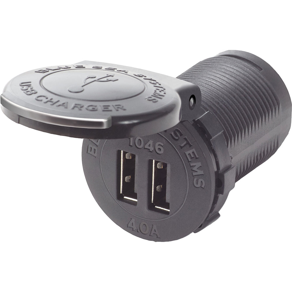 Blue Sea Systems, Blue Sea 1046 48V Dual USB Charger Socket Mount
