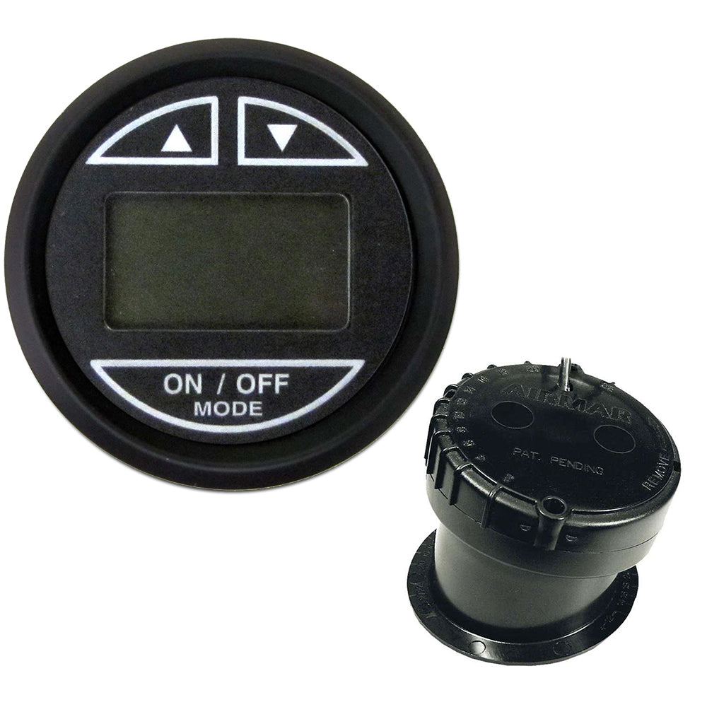 Faria Beede Instruments, Faria Euro Black 2" Depth Sounder w/In-Hull Transducer
