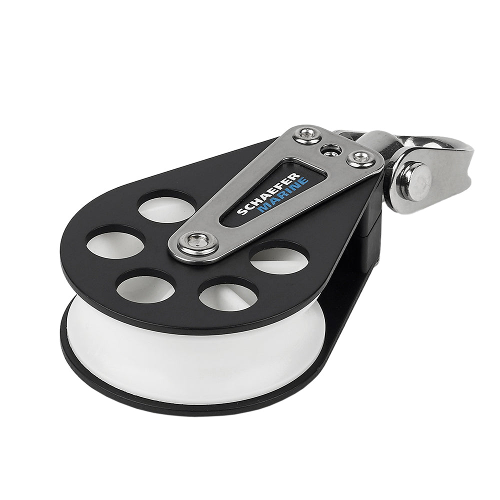 Schaefer Marine, Schaefer Single Aluminum Block - 60mm Sheave