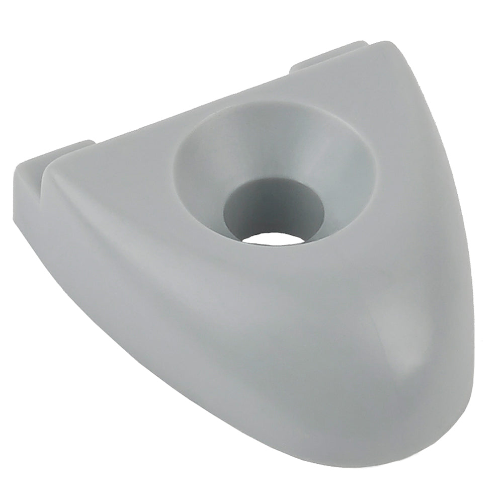 Schaefer Marine, SChaefer T-Track Endstop for 1-1/4" Track - Grey