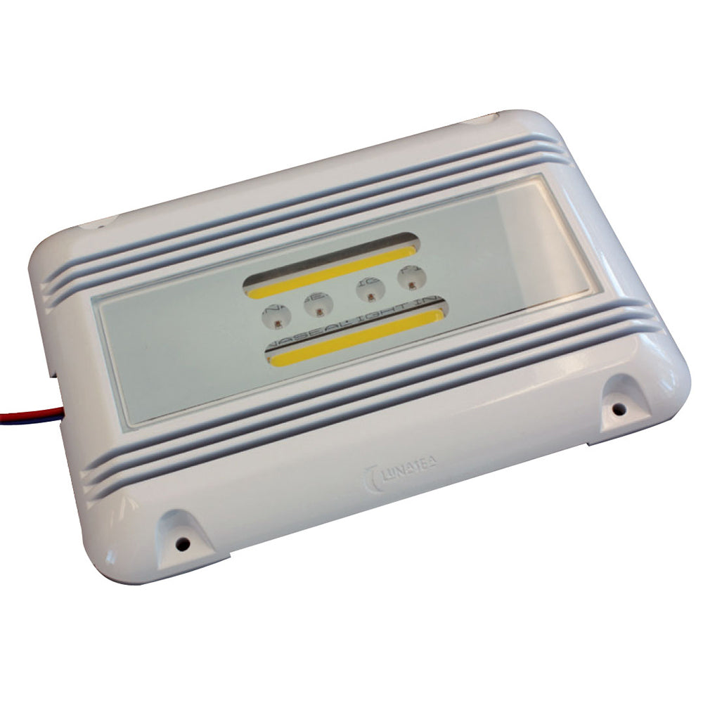 Lunasea Lighting, Lunasea LED Engine Room Utility Light - 16W - 3,200 Lumen Output, Ignition Proof, 10-40 VDC, 4000K Natural