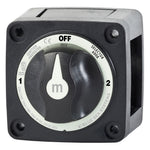 Blue Sea Systems, Blue Sea 6008200 m-Series Selector 3 Position Battery Switch - Black