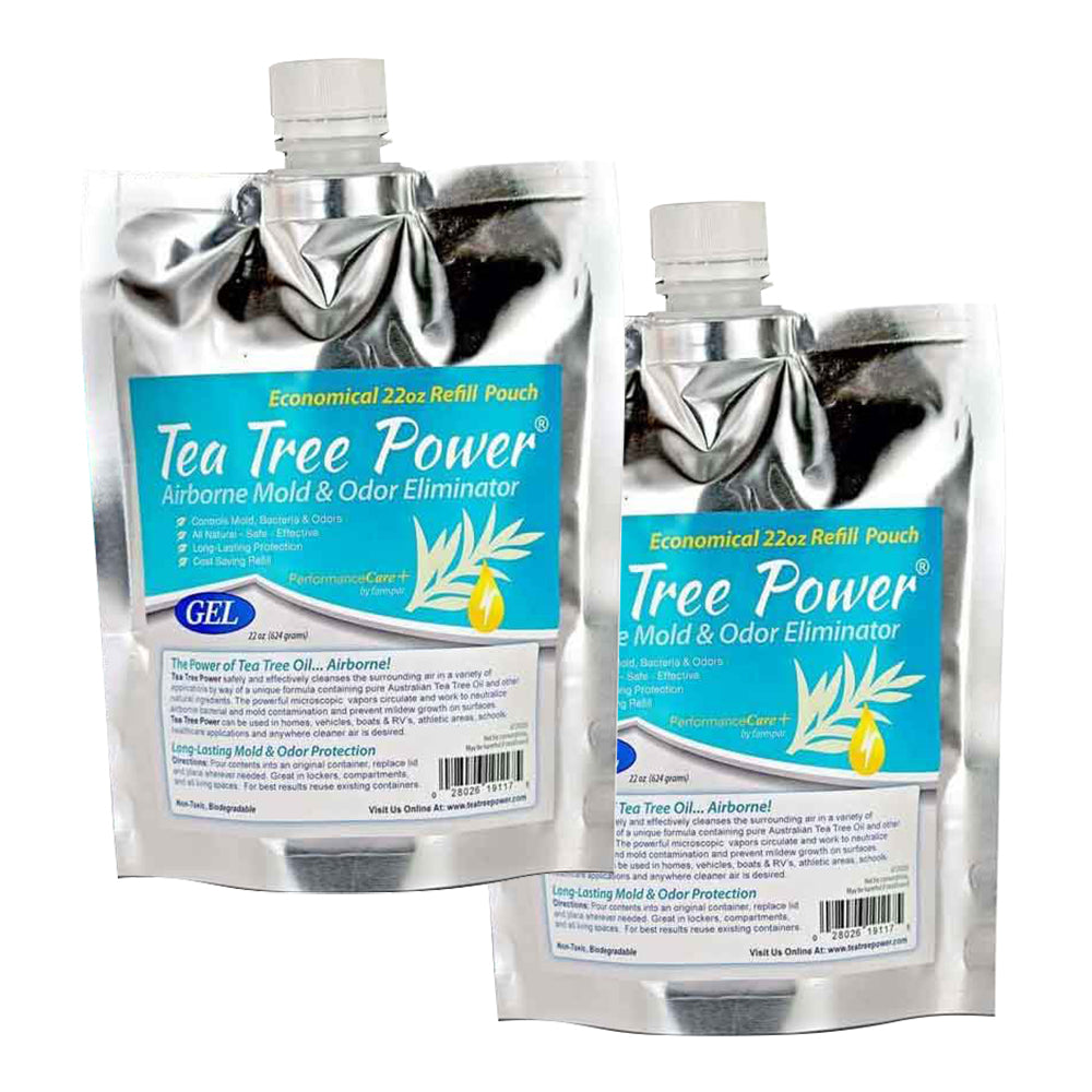 Forespar Performance Products, Forespar Tea Tree Power 44oz Refill Pouches (2)-22oz pouches