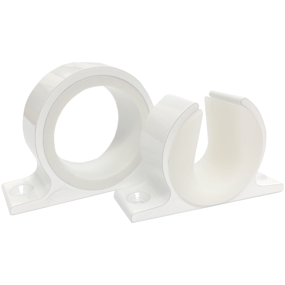 Lee's Tackle, Lee's Tackle Single Rod Rack Set - White Powder Coat Finish