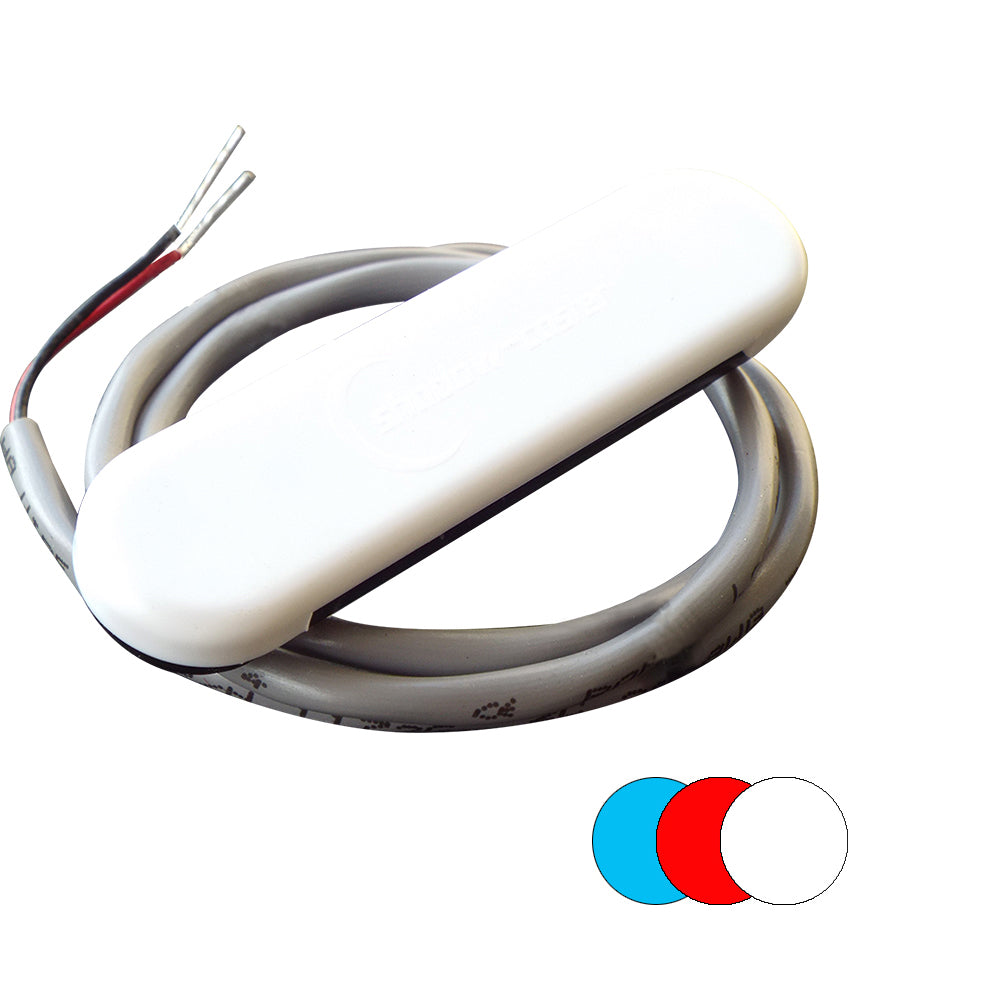 Shadow-Caster LED Lighting, Shadow-Caster Multi-Color Courtesy Light w/2' Lead Wire White Abs Cover