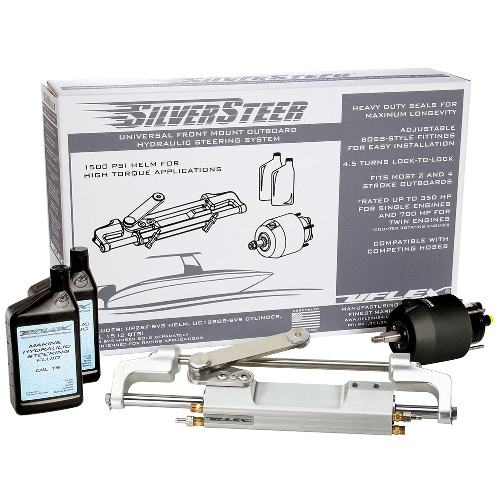 Uflex USA, Uflex SilverSteer™ Outboard Hydraulic Tilt Steering System - UC130 V2