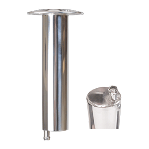 Lee's Tackle, Lee's Rod Holder Medium - 0° - Stainless Steel