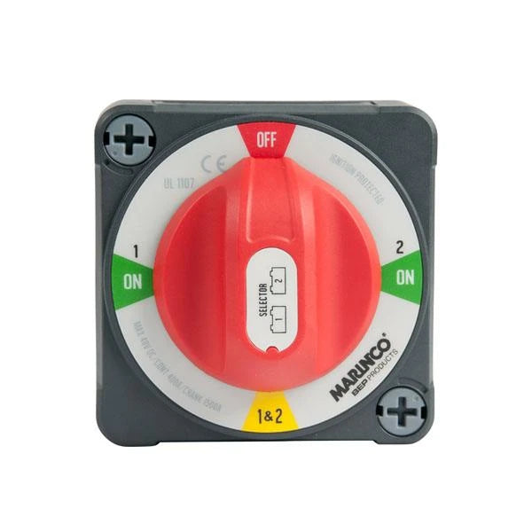 BEP Marine, Pro Installer Battery Selector Switch (1 & 2 bank, both, off)