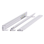 Lunasea Lighting, Lunasea 12" Adjustable Linear LED Light w/Built-In Touch Dimmer Switch - Cool White