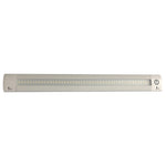 Lunasea Lighting, Lunasea 12" Adjustable Linear LED Light w/Built-In Touch Dimmer Switch - Cool White