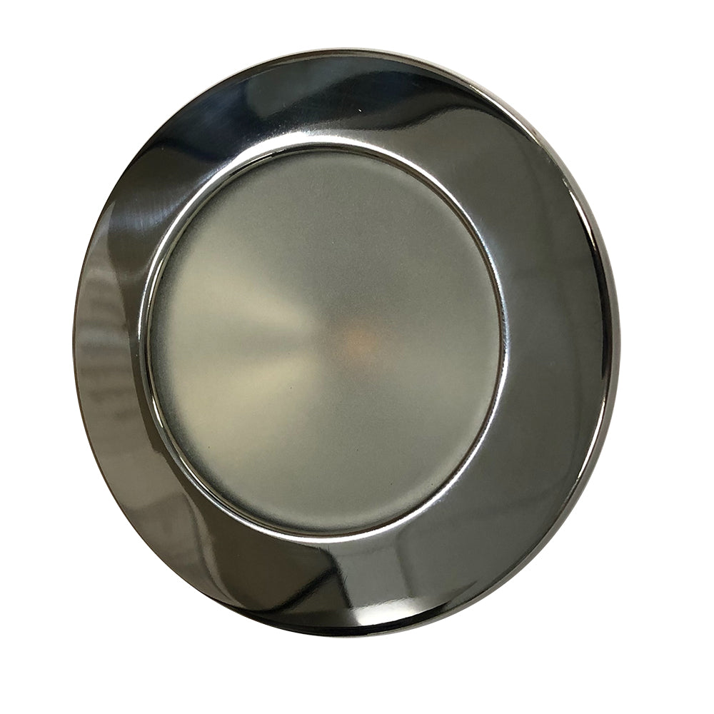 Lunasea Lighting, Lunasea Gen 3 Indoor/Outdoor Recessed 3.5” LED Light - 2700K 85 CRI Dimmable COB LED - Warm White/Pol