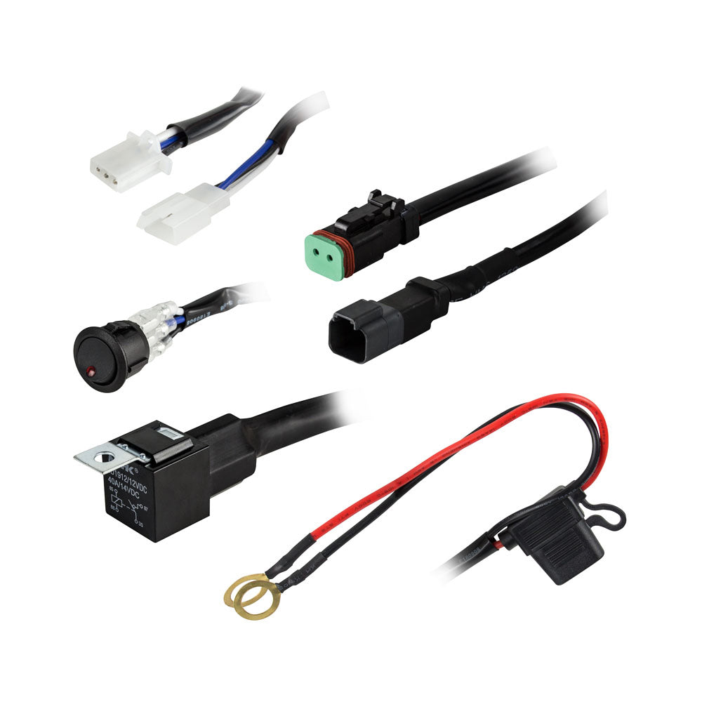 HEISE LED Lighting Systems, HEISE 1 Lamp DR Wiring Harness & Switch Kit