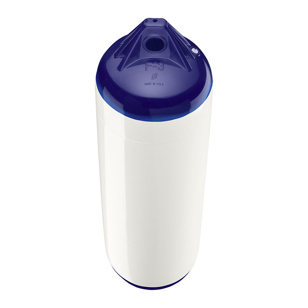 Polyform U.S., Polyform F-3 Twin Eye Fender 8.2" x 30" - White