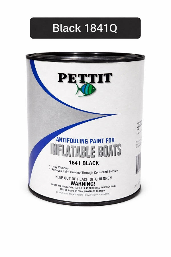 Pettit Paint, INFLATABLE BOAT PAINT BLACK 1841Q