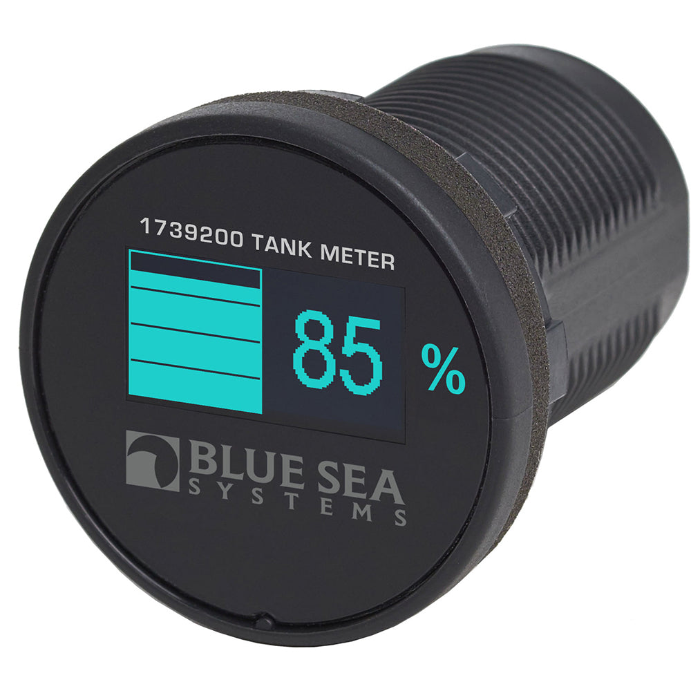 Blue Sea Systems, Blue Sea 1739200 Mini OLED Tank Meter - Blue