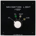 Lunasea Lighting, Lunasea Tri/Anchor/Flash Fixture Switch