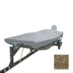 Carver by Covercraft, Carver Performance Poly-Guard Styled-to-Fit Boat Cover f/12.5' Open Jon Boats - Shadow Grass