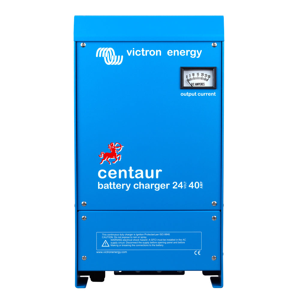 Victron Energy, Victron Centaur Charger - 24 VDC - 40AMP - 3-Bank - 120-240 VAC