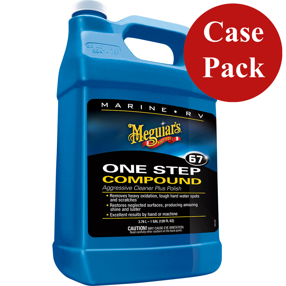 Meguiar's, Meguiar's Marine One-Step Compound - 1 Gallon *Case of 4*