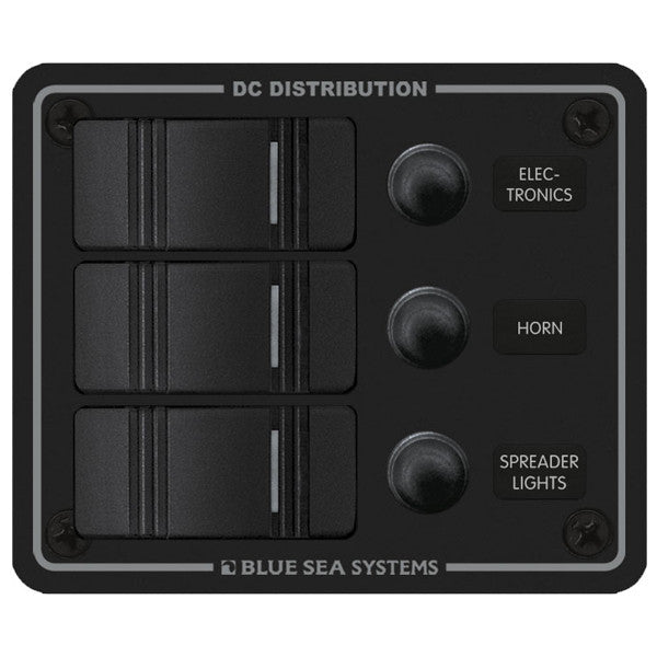Blue Seas, Contura Switch Pnl-3 Vert