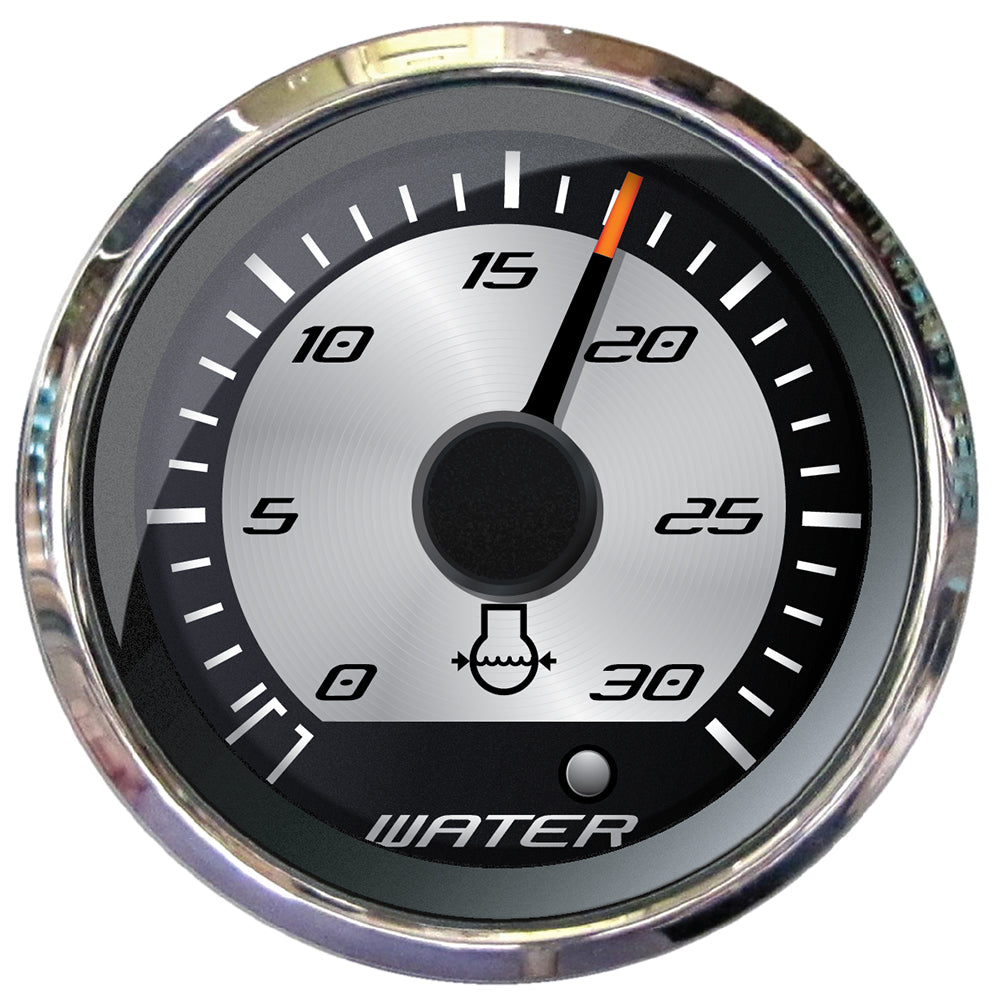 Faria Beede Instruments, Faria Platinum 2" Water Pressure Gauge - 30 PSI