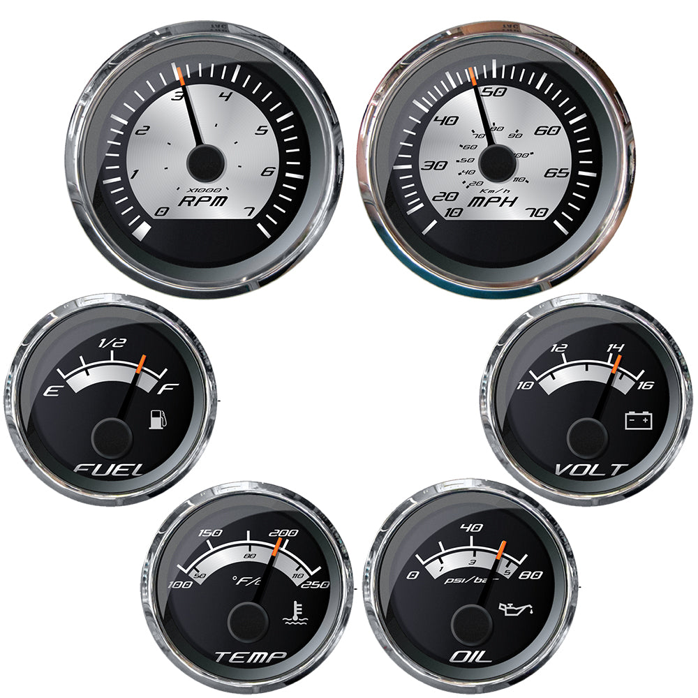 Faria Beede Instruments, Faria Platinum Series Box Set - Inboard Motors