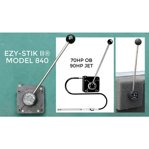 303 Products, EZY-Glide EZY-Stik II Model 840 Mechanical Steering Kit, 7'
