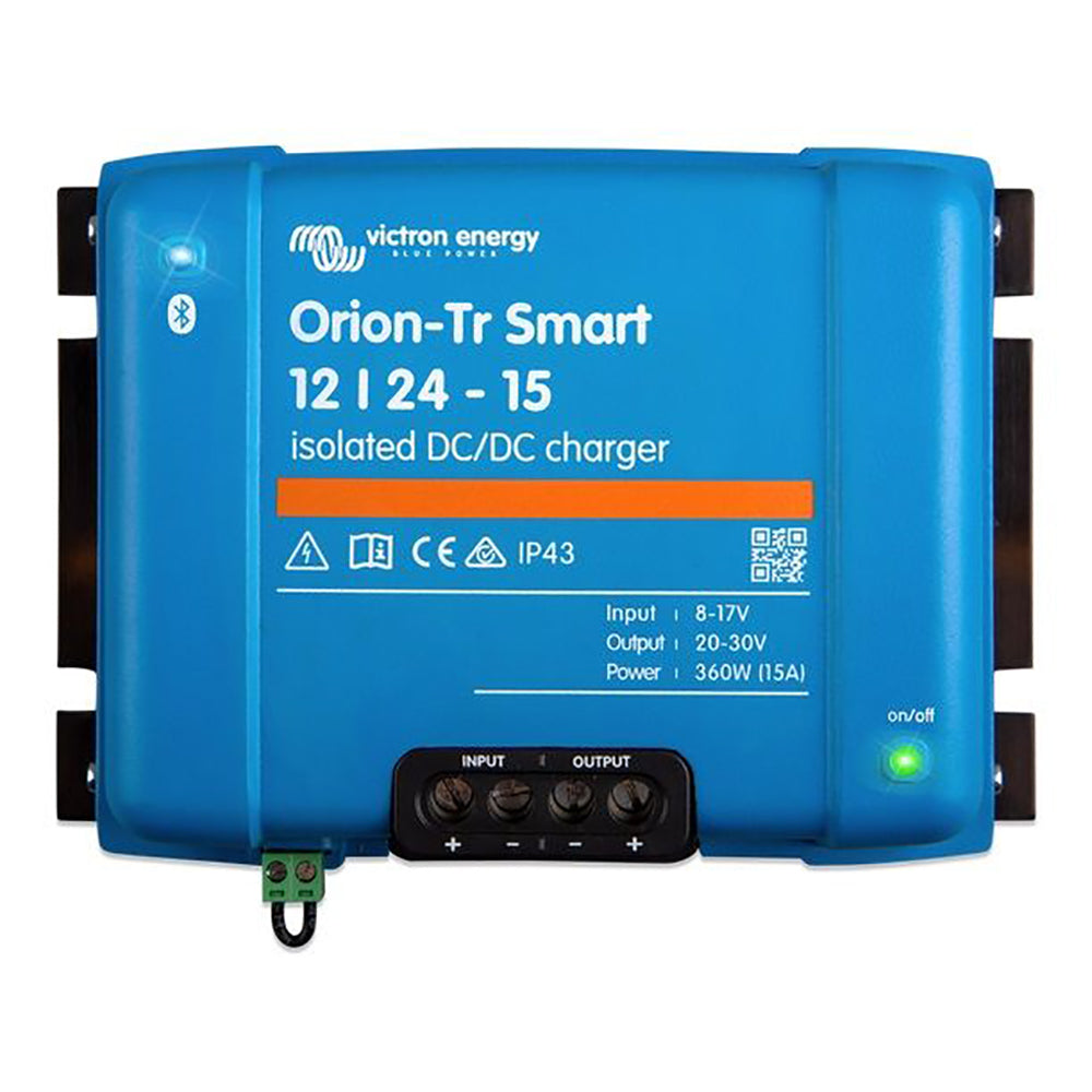 Victron Energy, Victron Orion-TR Smart DC-DC 12/24-15 15A (360W) Isolated Charger or Power Supply
