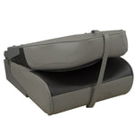Springfield Marine, Springfield Premium Wave Folding Seat - Grey w/Meteor Stripe